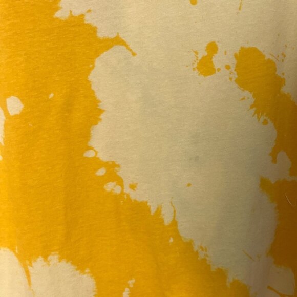 Golden State Warriors Tshirt NBA Mens XXL Yellow New Tie Dye Basketball Graphic - Picture 6 of 8